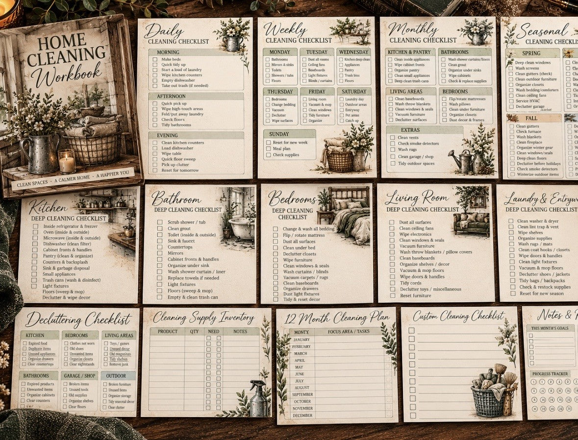 Cleaning Workbook