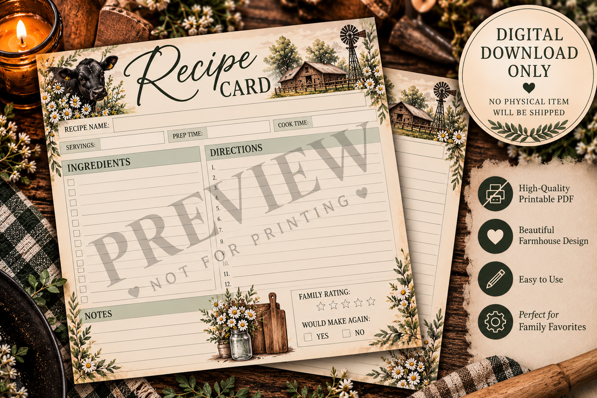 Recipe Card