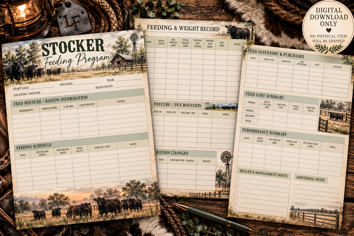 Stocker Feeding Program 3 page detailed